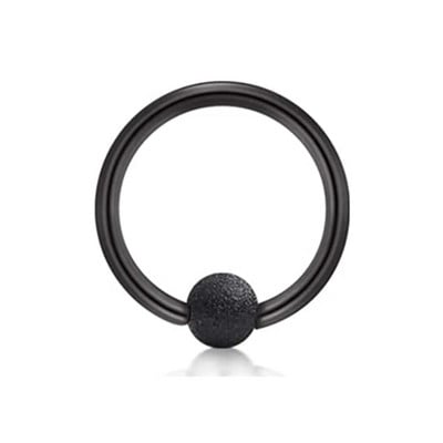 WKOUD starpsienas gredzeni stīpa deguna gredzens pakavs nerūsējošā tērauda skrimslis auskari stīpa Helix Tragus starpsienu pīrsings Jewerly melns