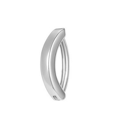 Modes nerūsējošā tērauda spīdīgs nabas pīrsings sievietēm minimālistisks pret alerģiju vara vēders nabas gredzens ķermeņa pīrsings nabas