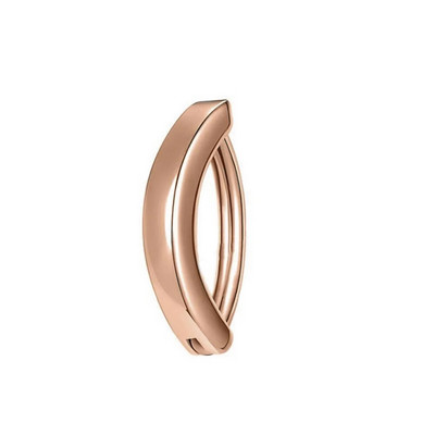 Modes nerūsējošā tērauda spīdīgs nabas pīrsings sievietēm minimālistisks pret alerģiju vara vēders nabas gredzens ķermeņa pīrsings nabas