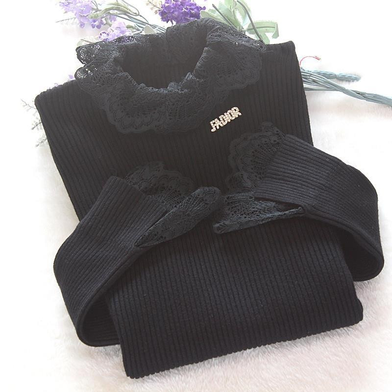 Naujas nėriniuotas megztinis moteriškas rudens moteriškas megztinis ilgomis rankovėmis Mėlynas megztinis laisvalaikis moteriškas megztas megztinis Femme P306