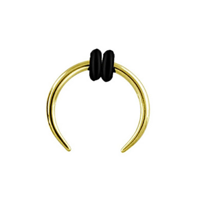 1 gab. Ķirurģiskā tērauda OX rags vintage deguns starpsienas gredzens stīpa auss klikšķinātājs pakavs auss konusveida pīrsings auskars ķermeņa rotaslietas 16G un 14G