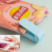 Mini karstuma maisu aizzīmogošanas mašīnas iepakojuma blīvēšanas maisiņi termoplastmasas pārtikas maisiņu aizdare Pārnēsājama blīvējuma iepakojuma virtuves piederumi