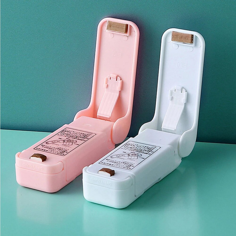 Mini šilumos maišelių sandarinimo mašinų pakuotės sandarinimo maišeliai termo plastikiniai maisto maišelių uždarymo nešiojamieji sandarikliai pakavimo virtuvės priedai