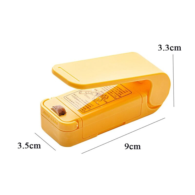 Mini šilumos maišelių sandarinimo mašinų pakuotės sandarinimo maišeliai termo plastikiniai maisto maišelių uždarymo nešiojamieji sandarikliai pakavimo virtuvės priedai