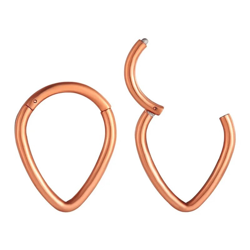 Piercing septum din oțel inoxidabil 316L, cercei inel pentru nas, stil punk pentru femei, piercing pentru corp, accesoriu de bijuterii