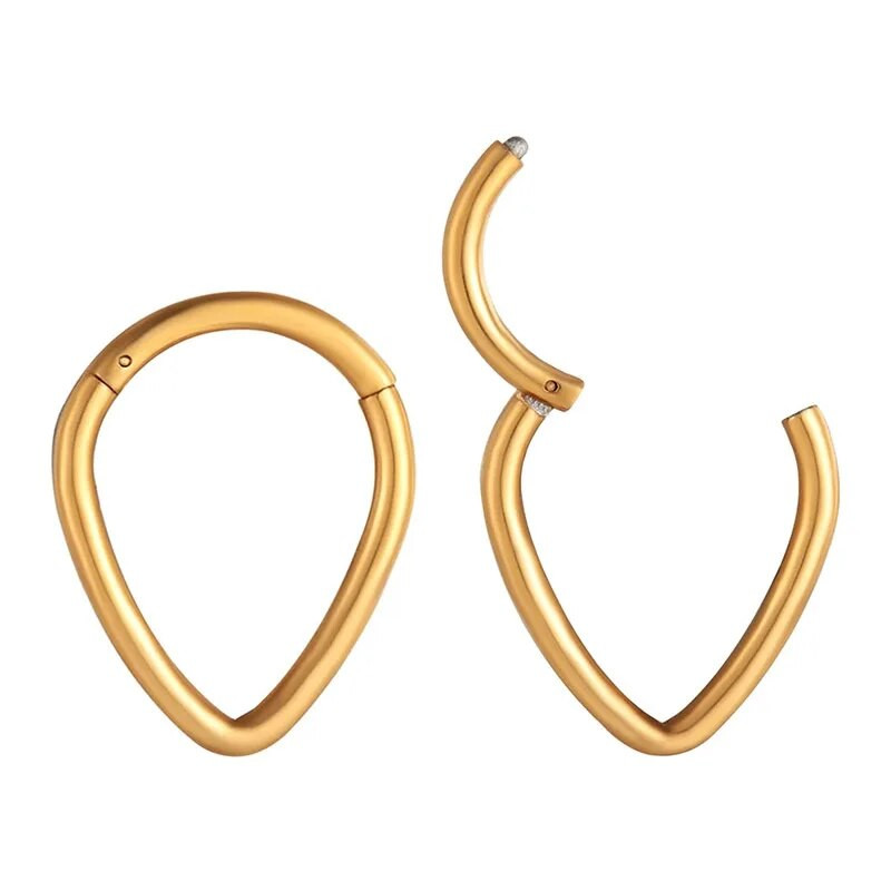 Piercing septum din oțel inoxidabil 316L, cercei inel pentru nas, stil punk pentru femei, piercing pentru corp, accesoriu de bijuterii