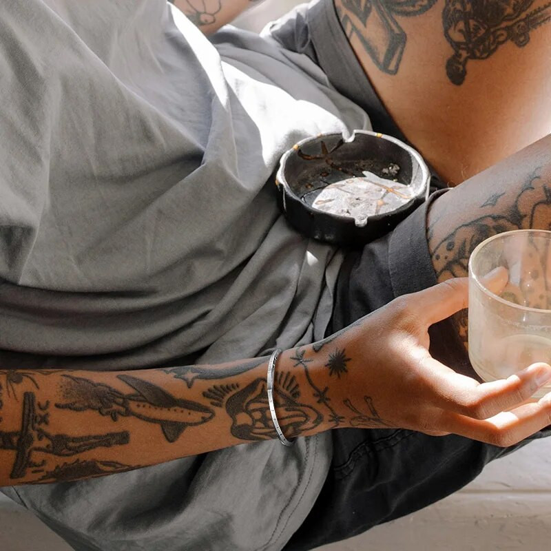 Vnox Retro Nordic Vikings mandzsetta karkötők férfi karkötők, rozsdamentes acél Mobius skandináv mitológia rúnák amulett ékszerek