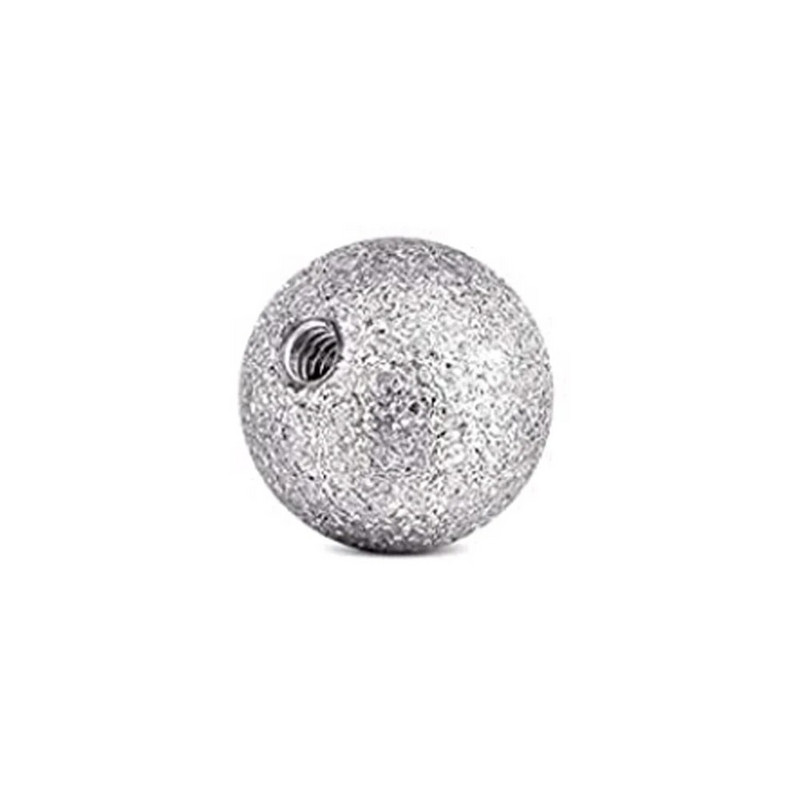 Bile de schimb din plastic din oțel chirurgical cu filet extern pentru inele industriale pentru mamelon cu mreană Piercing pentru buric pentru limbă 3 mm