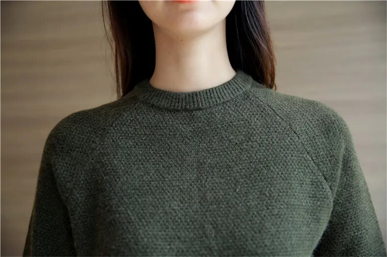 FMFSSOM őszi hosszú ujjú női pulóver Slit Femme tömör pulóver Női kötöttáru Alkalmi kötött felső pulóver téli ruhák női