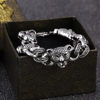 ZOSHI Silver Color Ανδρικό ατσάλι υψηλής ποιότητας Biker Man Skull charms Βραχιόλια αλυσίδα εργοστασιακή τιμή Βραχιόλια & βραχιόλια