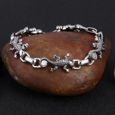 ZOSHI Silver Color Ανδρικό ατσάλι υψηλής ποιότητας Biker Man Skull charms Βραχιόλια αλυσίδα εργοστασιακή τιμή Βραχιόλια & βραχιόλια