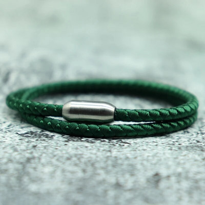 Βραχιόλι με σχοινί μόδας Man Attract Βραχιόλι με μαγνήτη Hombre από ανοξείδωτο ατσάλι Braslet Homme Αξεσουάρ Δώρο για τον φίλο σύζυγο