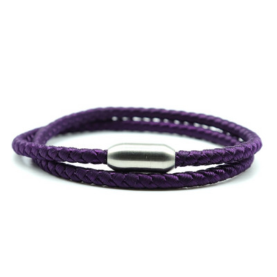 Βραχιόλι με σχοινί μόδας Man Attract Βραχιόλι με μαγνήτη Hombre από ανοξείδωτο ατσάλι Braslet Homme Αξεσουάρ Δώρο για τον φίλο σύζυγο