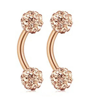 16G Forwards Helix Conch Rook Tragus Skrimšļa Auskari Vertikāli Pīrsingi Gredzeni Lūpu Larbet Studs Monroe Medusa Piercing