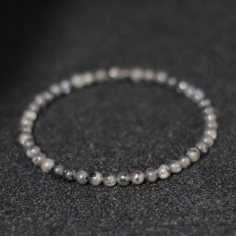 Noter Vīriešu Dabīgā Akmens Rokassprādze 4 mm Rokassprādze Dāvana Viņam Brīvā laika aksesuāri Meditācija Rīsu Pērlītes Rokassprādze Homme Regalo Hombre