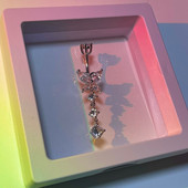 2023 Γυαλιστερό λουλούδι πεταλούδα μενταγιόν ζιργκόν από ανοξείδωτο ατσάλι Δαχτυλίδι με κοιλιά Όμορφα κοσμήματα για το σώμα που τρυπάει τον αφαλό