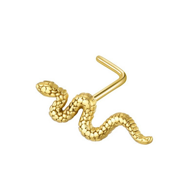 1 gab tērauda čūskas deguna starpsienas klipši stīpa Nariz skrimšļa pīrsingi ausu tragus spirāles gliemežnīcas daivas auskari pircēšanas rotaslietas sievietēm