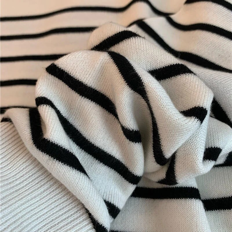 Jauni modes sieviešu džemperi gadījuma rakstura, eleganti ar garām piedurknēm, eleganti O veida kakla izgriezuma džemperi, mīksts ielas apģērbs, elegants trikotāžas džemperu tops