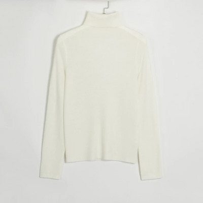 Wixra 2022. gada sieviešu trikotāža, vienkrāsains bruņurupuču kaklasiksna ar pilnām piedurknēm, mīksts, slaids tops, trikotāžas High Street Spring Lady %5 vilnas pulovera džemperis