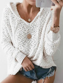 Fitshinling sieviešu džemperi, 2022. gada ziemas modes korejiešu stila balti džemperi, trikotāžas džemperi, vienkrāsains adīts džemperis.