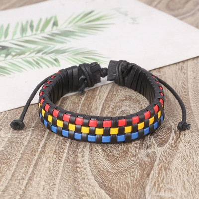 ZOSHI 2022 luksusa klasiska īstas ādas rokassprādze vīriešiem, daudzslāņu magnēts, rokām darināta dāvana foršiem zēniem