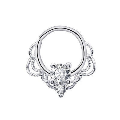 Daith naušnice Nakit Prsteni za nos 16G Piercing za nos Hrskavica Tragus Hoop Helix