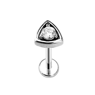 Ziedu Lapu Čūskas Apvalks Labret Stud Butterfly Branch Ziedlapiņas Lūpu Iekšējais pavediens Pīrsings Cross Heart CZ Daith Conch Auskars 16G