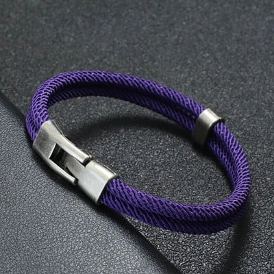 Jaunums Vīriešu Virvju rokassprādzes Vintage Makramē Rokassprādzes Festivāla Aksesuāri Atbilstoši Ietināmi Braslet Dāvana Viņam Pulseira Masculina