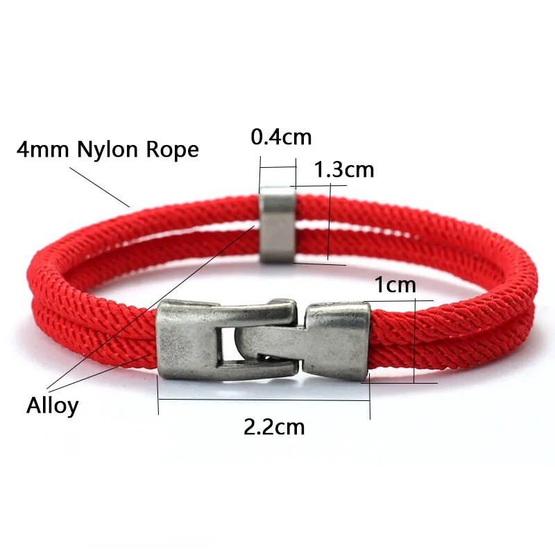 Jaunums Vīriešu Virvju rokassprādzes Vintage Makramē Rokassprādzes Festivāla Aksesuāri Atbilstoši Ietināmi Braslet Dāvana Viņam Pulseira Masculina