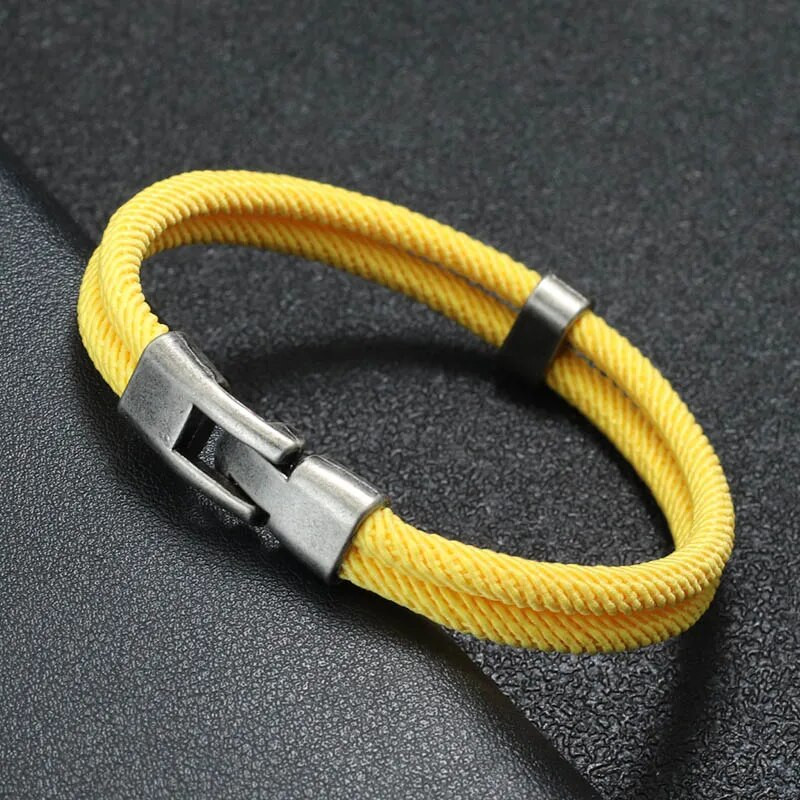 Jaunums Vīriešu Virvju rokassprādzes Vintage Makramē Rokassprādzes Festivāla Aksesuāri Atbilstoši Ietināmi Braslet Dāvana Viņam Pulseira Masculina