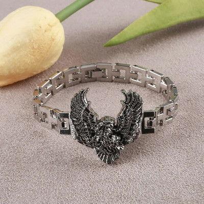 ZOSHI New Arrival Vīriešu nerūsējošā tērauda rokassprādze Rokassprādze Punk Vīriešu Juvelierizstrādājumi Aksesuāri Vīriešu leopards Vilka šarmu aproce Pulseira