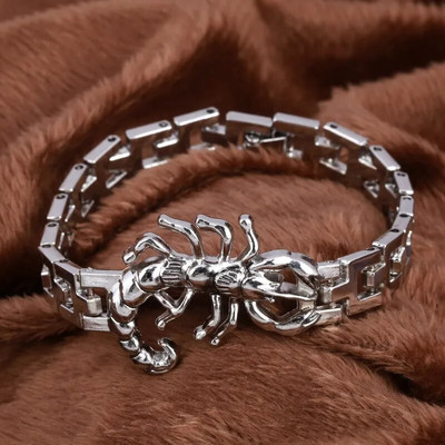 ZOSHI New Arrival Vīriešu nerūsējošā tērauda rokassprādze Rokassprādze Punk Vīriešu Juvelierizstrādājumi Aksesuāri Vīriešu leopards Vilka šarmu aproce Pulseira