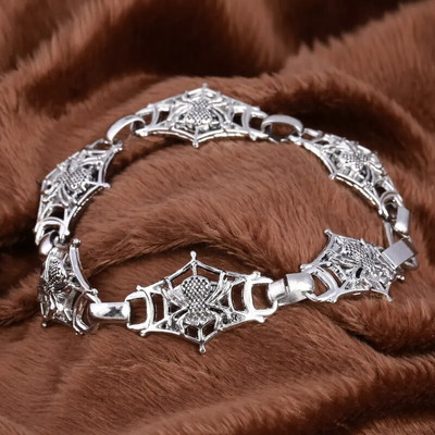 ZOSHI New Arrival Vīriešu nerūsējošā tērauda rokassprādze Rokassprādze Punk Vīriešu Juvelierizstrādājumi Aksesuāri Vīriešu leopards Vilka šarmu aproce Pulseira