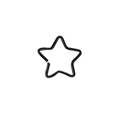 Μινιμαλιστικό σχήμα καρδιάς σχήμα αστεριού Σκουλαρίκια από ατσάλι τιτανίου Σκουλαρίκια μύτη Νύχια Μικρό αυτί με κόκαλο νύχια διάτρητα κοσμήματα