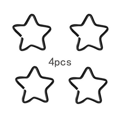 Μινιμαλιστικό σχήμα καρδιάς σχήμα αστεριού Σκουλαρίκια από ατσάλι τιτανίου Σκουλαρίκια μύτη Νύχια Μικρό αυτί με κόκαλο νύχια διάτρητα κοσμήματα