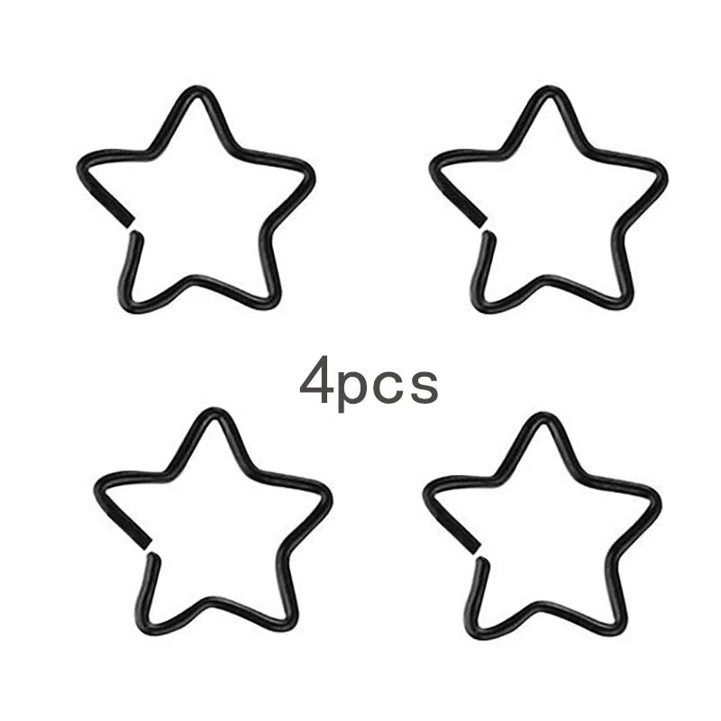 Μινιμαλιστικό σχήμα καρδιάς σχήμα αστεριού Σκουλαρίκια από ατσάλι τιτανίου Σκουλαρίκια μύτη Νύχια Μικρό αυτί με κόκαλο νύχια διάτρητα κοσμήματα