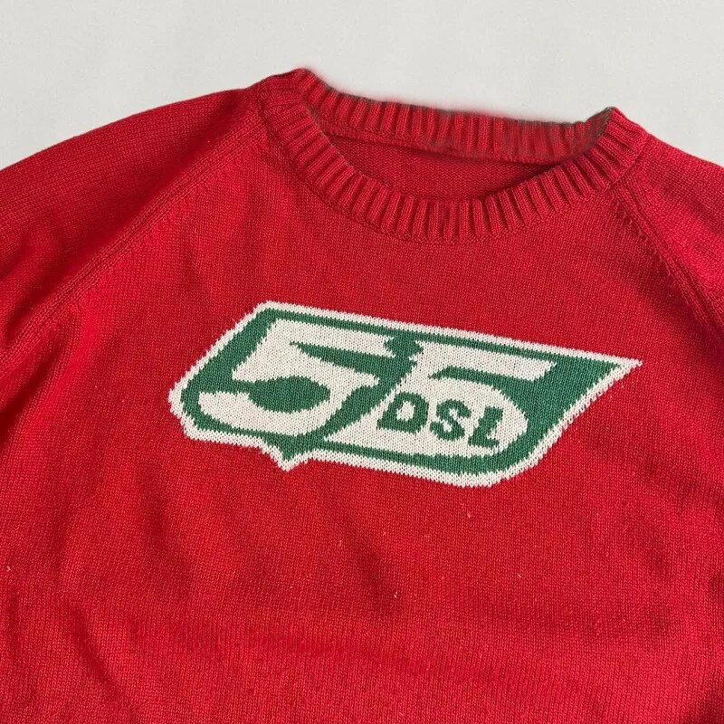 Sieviešu Puloveri Džemperi Sieviešu trikotāžas ielas apģērbs Sarkans Lielizmēra Harajuku ONEck Trikotāža sievietēm Apģērbs Sieviešu Pulovers Swea