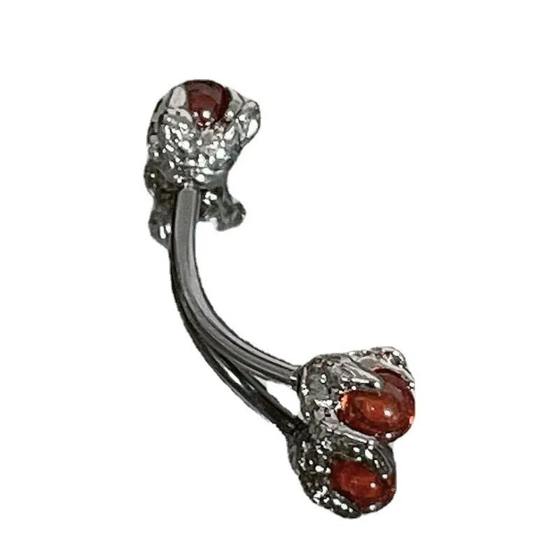 Dragon Claw cirkon szemöldök ajakgyűrűk opál piercing ékszerek Ins Sweet rozsdamentes acél szemöldökgyűrű piercing szemöldökhöz