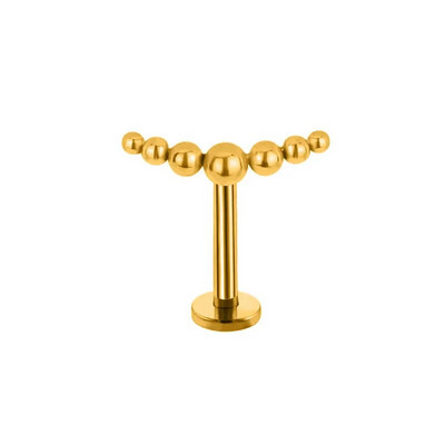 Flower Moon Butterfly Labret Stud Cross Claw Leaf Daith Conch Stud σκουλαρίκι κορώνα CZ Εσωτερικό νήμα Piercing Χειρουργικό ατσάλι