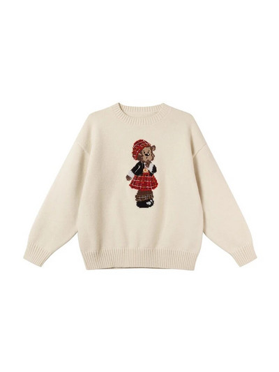 Retro armas karutrükk naiste kudumid naiste sügistalv 2023 uus hubane kootud pullover, naiste lahtine pehme kampsun, vana kaelusega vintage