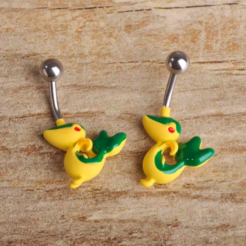 Piercing do pupka FUNMOR v tvare vtáka, nehrdzavejúca oceľ, zvierací, pre ženy, dievčatá, letné, plážové, sexy, piercingové šperky