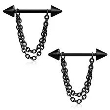 2Gb Punk Skelets Pistole Stieņa Krūšu pīrsings Eņģelis Spārns Skorpiona Lapas Atslēgas Pīrsings Krūšu gredzens Lielas ķermeņa rotaslietas