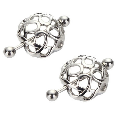 2Gb Punk Skelets Pistole Stieņa Krūšu pīrsings Eņģelis Spārns Skorpiona Lapas Atslēgas Pīrsings Krūšu gredzens Lielas ķermeņa rotaslietas