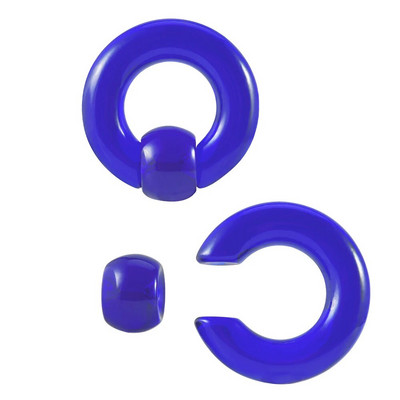 2Gb Akrila BCR Liela izmēra Gigants Nebrīvē Pērlīšu Gredzens Ausu Tuneļa Spraudņa Paplašinātājs Guauge Vīriešu Deguna Gredzens Pīrsings Ķermeņa Rotaslietas 00G