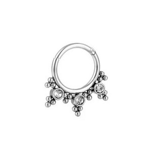 Butterfly nina augustamine rõngas nina vaheseina augustamine rõngas titaan teras Nariz augustamine kõrva kõhr Tragus gooti augustamine nez opaal