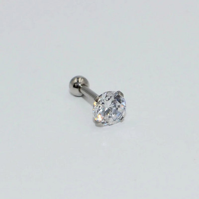 1 ks piercing do tela z chirurgickej ocele, zirkónu, drahokamu, hviezdy, srdca, štvorca, trojuholníka, tragusu, chrupavky, špirály, ucha.