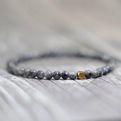 Μινιμαλιστικό βραχιόλι 4 χιλιοστών από φυσικό ξύλο για άνδρες Γυναικείες χάντρες βραχιόλι Ακανόνιστο Wenge Wood Brazalete Δώρο για αυτόν Αξεσουάρ Joyas