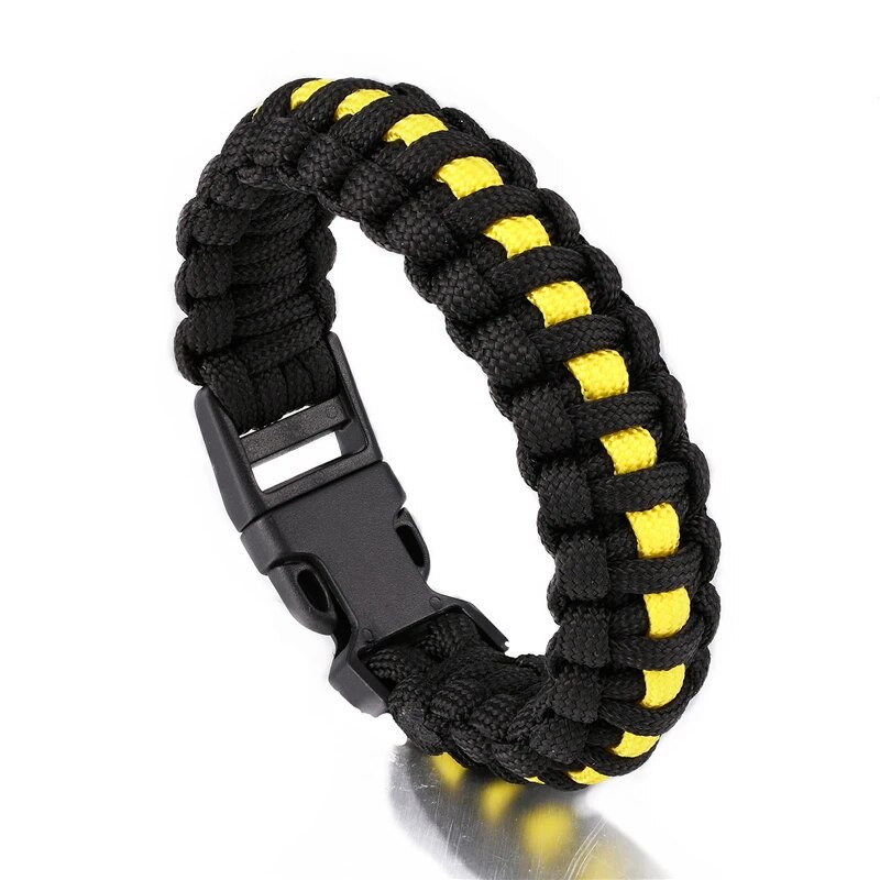 Āra kempinga rokassprādzes vīriešiem ārkārtas pulseri, plastmasas sprādze, pīta kobra ārkārtas izdzīvošanas virve Paracord aproces rotaslietas