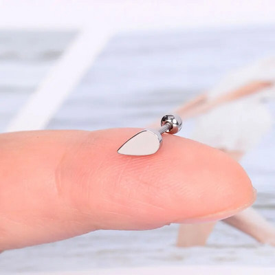 1 τεμ. Μικροσκοπικά φινετσάτα σκουλαρίκια από ανοξείδωτο ατσάλι για γυναίκες 2021 Φορείο Snake Moon Star Heart Butterfly Piercing Ear cuff