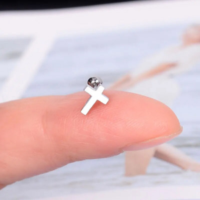 1 τεμ. Μικροσκοπικά φινετσάτα σκουλαρίκια από ανοξείδωτο ατσάλι για γυναίκες 2021 Φορείο Snake Moon Star Heart Butterfly Piercing Ear cuff